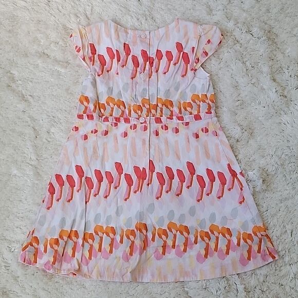 JANIE AND JACK WATERCOLOR POPPY PRINT DRESS, SIZE 2T - Picture 9 of 11